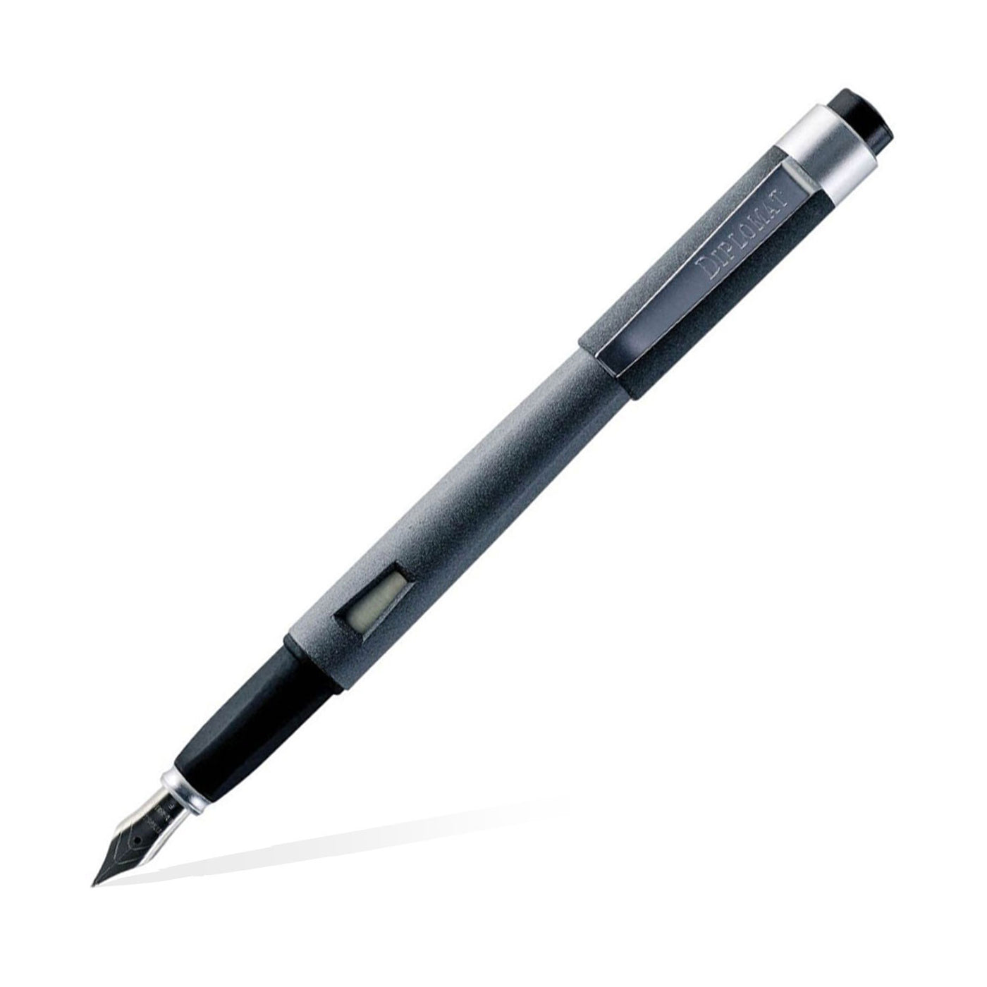 Diplomat Magnum Fountain Pen - Soft Touch Grey 1