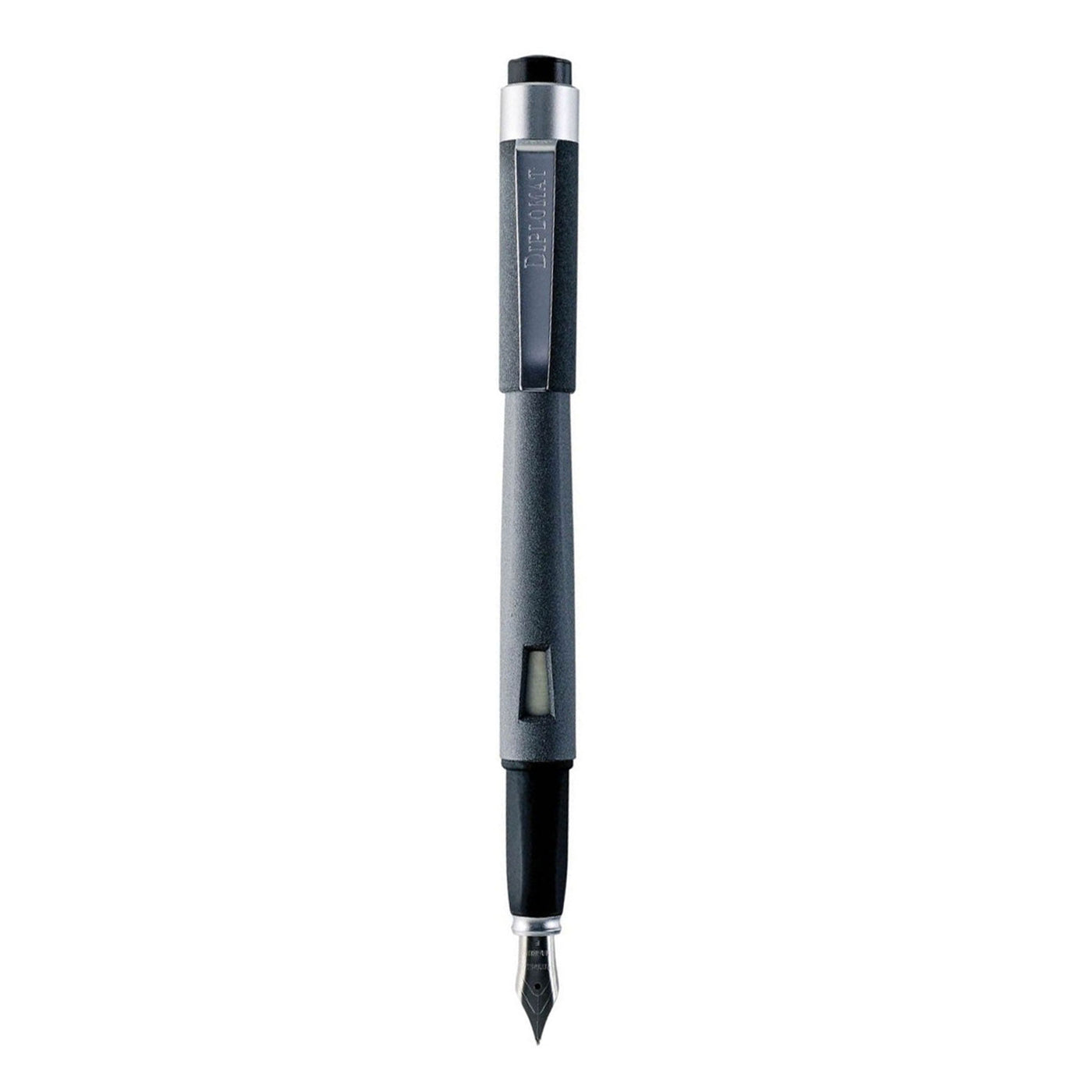 Diplomat Magnum Fountain Pen - Soft Touch Grey 2
