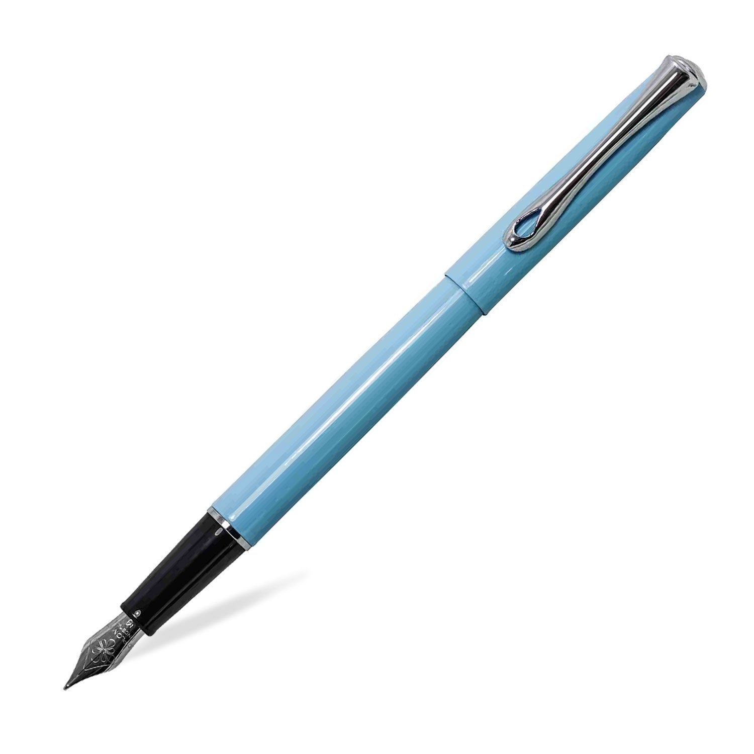Diplomat Traveller Lumi Light Blue Fountain Pen Shop Online Diplomat