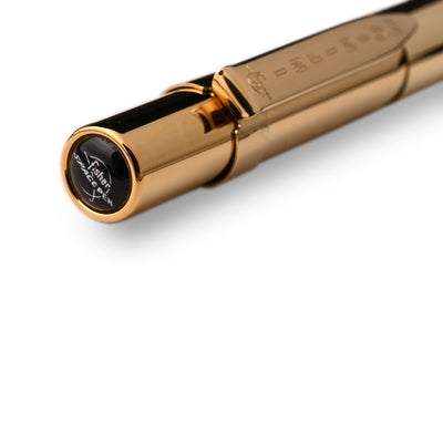 Fisher Space Infinium Ball Pen with Blue Ink - Gold Titanium 6