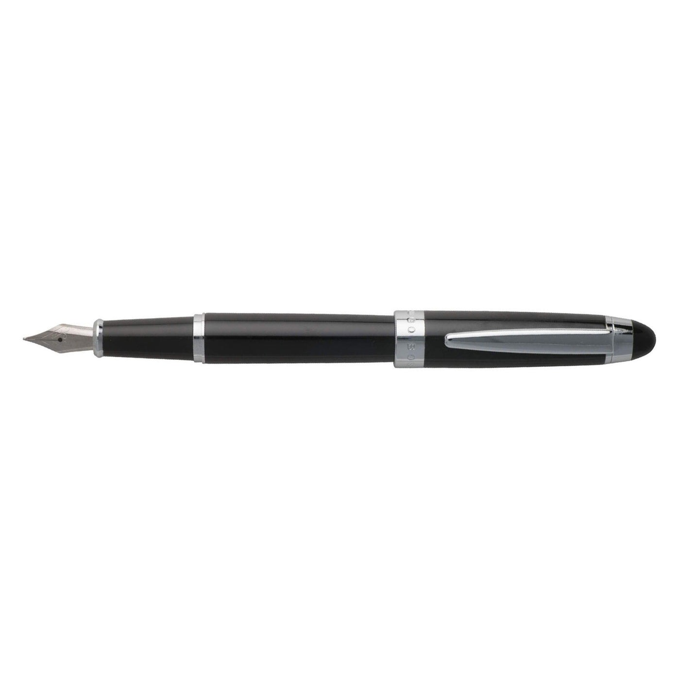 Hugo Boss Icon Fountain Pen Black - Steel Nib 2