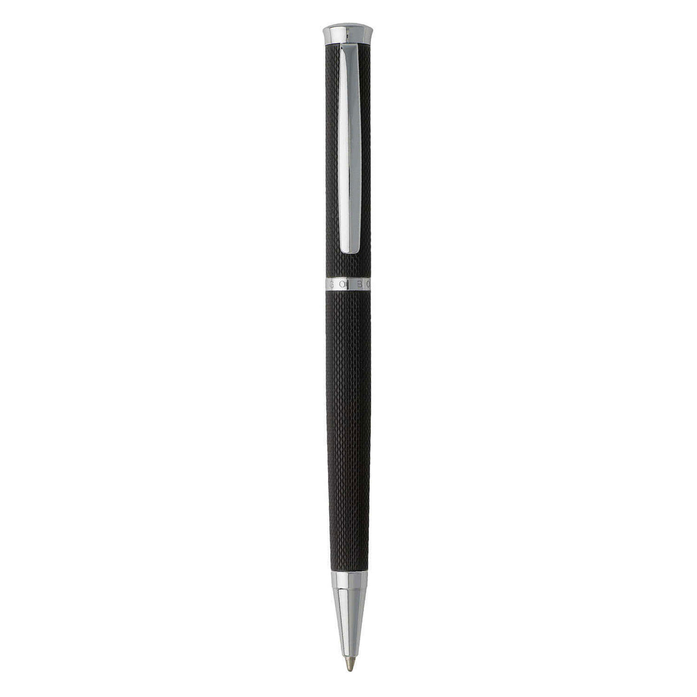 Hugo Boss Sophisticated Diamond Pattern Ball Pen Black 1