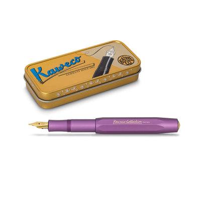 Kaweco Collection Fountain Pen with Optional Clip - Vibrant Violet (Special Edition) 8