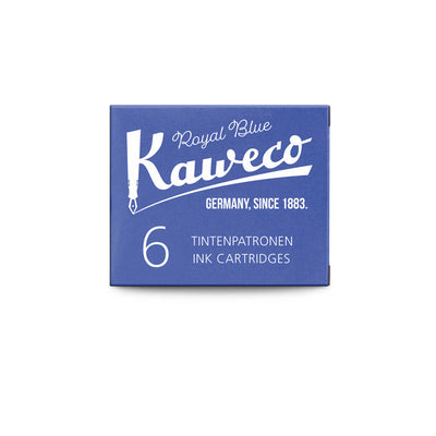 Kaweco Small Ink Cartridges Royal Blue - Pack Of 6 2