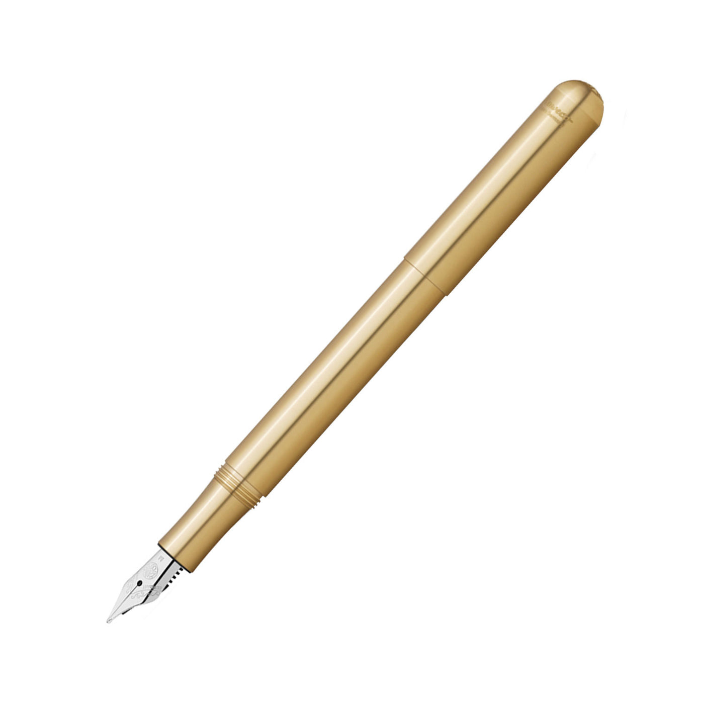 Kaweco Liliput Fountain Pen with Optional Clip - Eco Brass 1