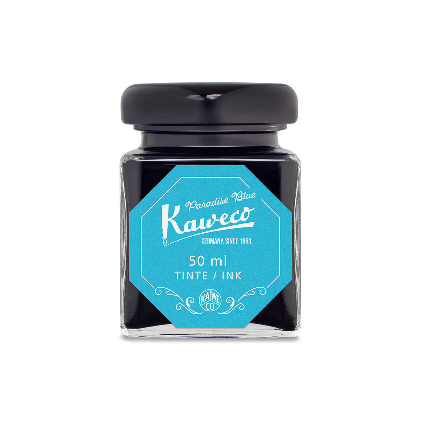 Kaweco Paradise Blue Ink Bottle - 50ml 2