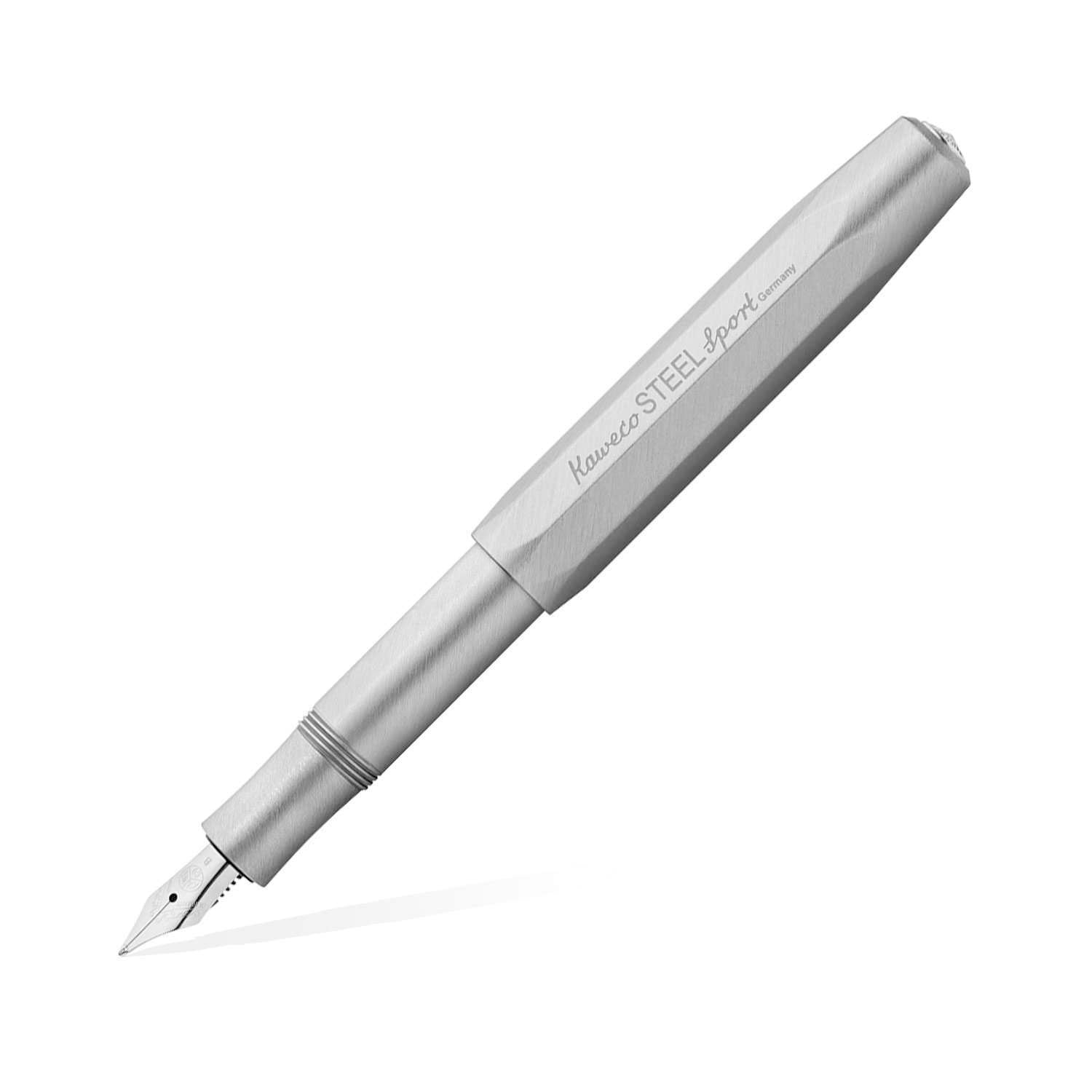 Kaweco Steel Sport Stainless Steel Fountain Pen Shop Online Kaweco
