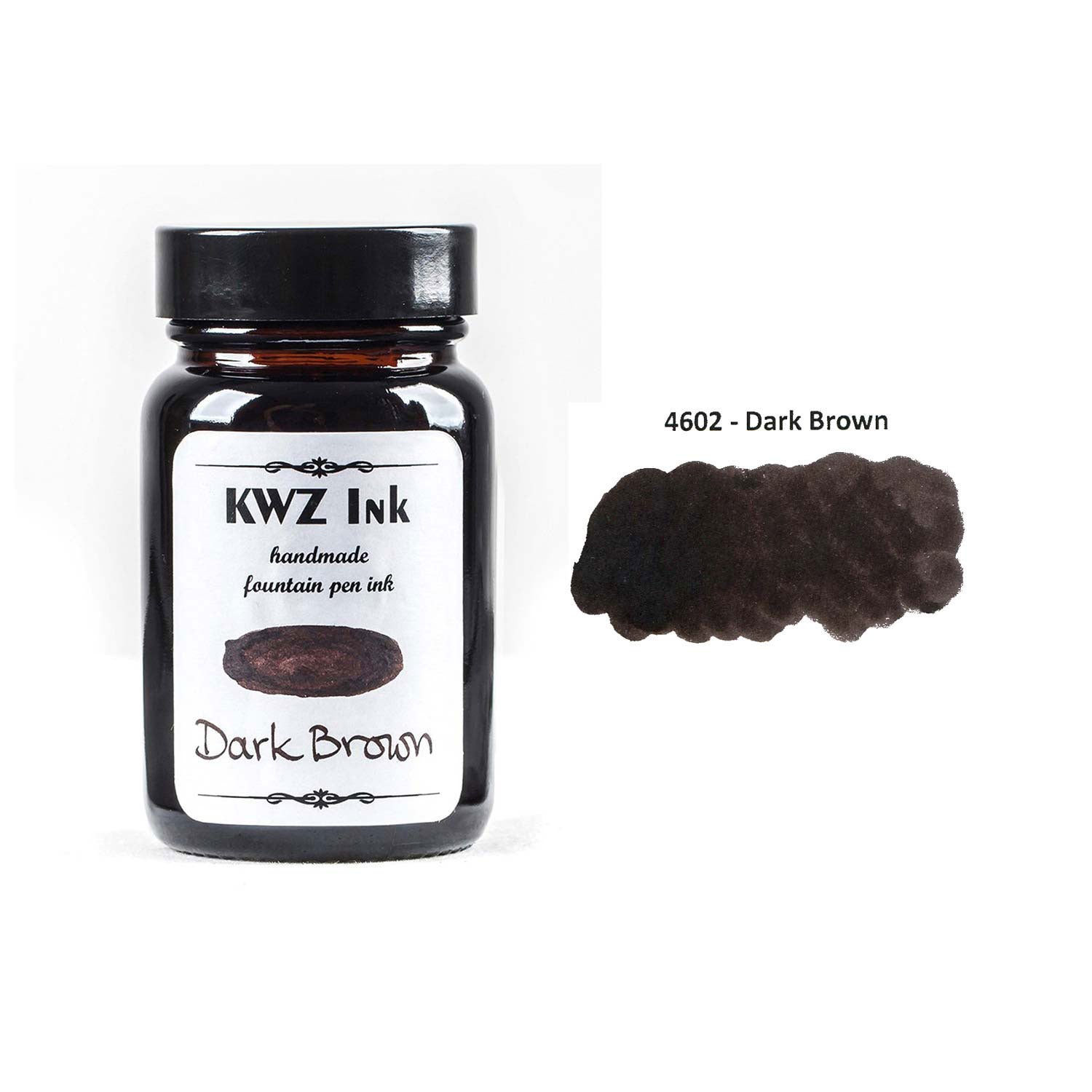 KWZ Standard Dark Brown Ink Bottle 60ml Makoba