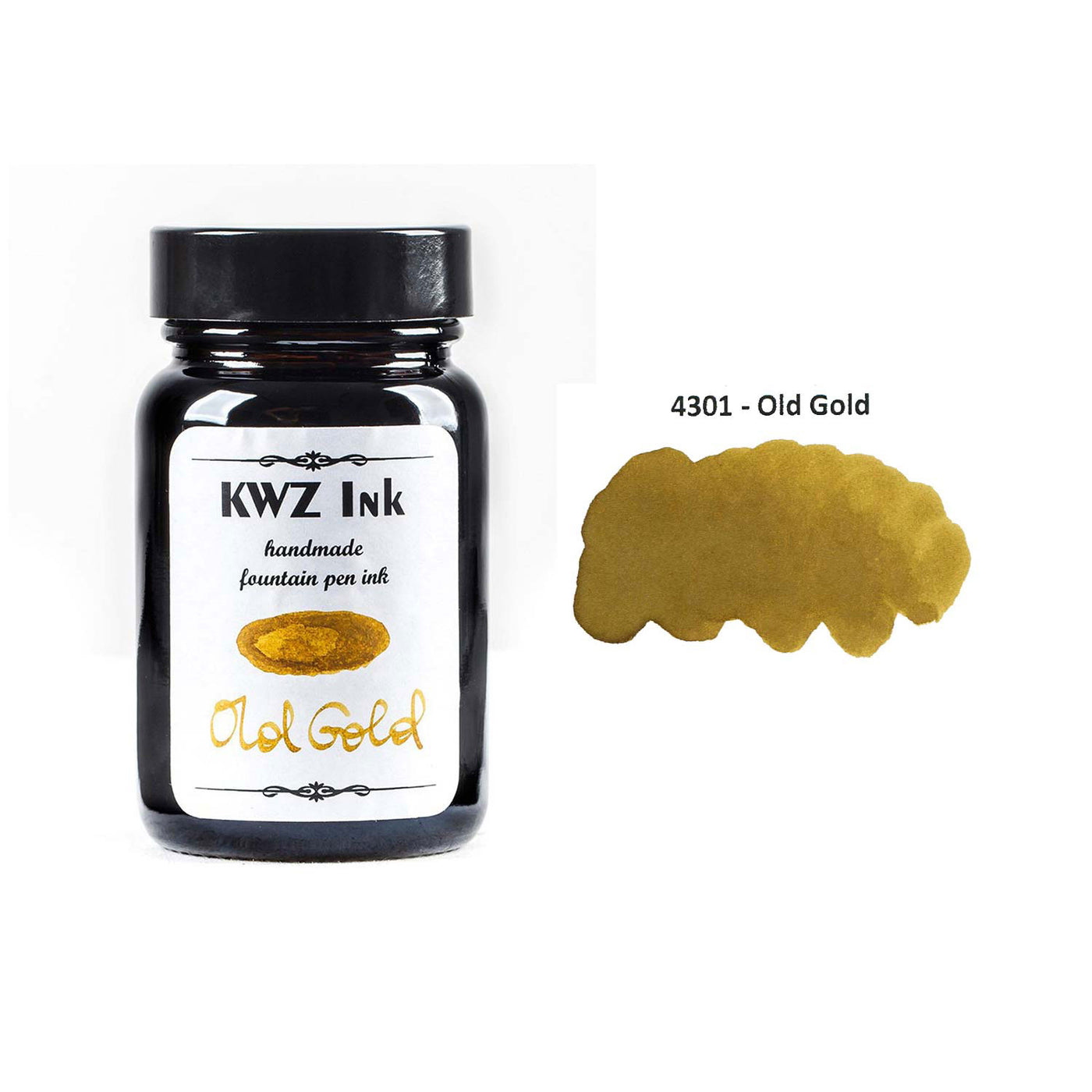 KWZ Standard Old Gold Ink Bottle Yellow - 60ml
