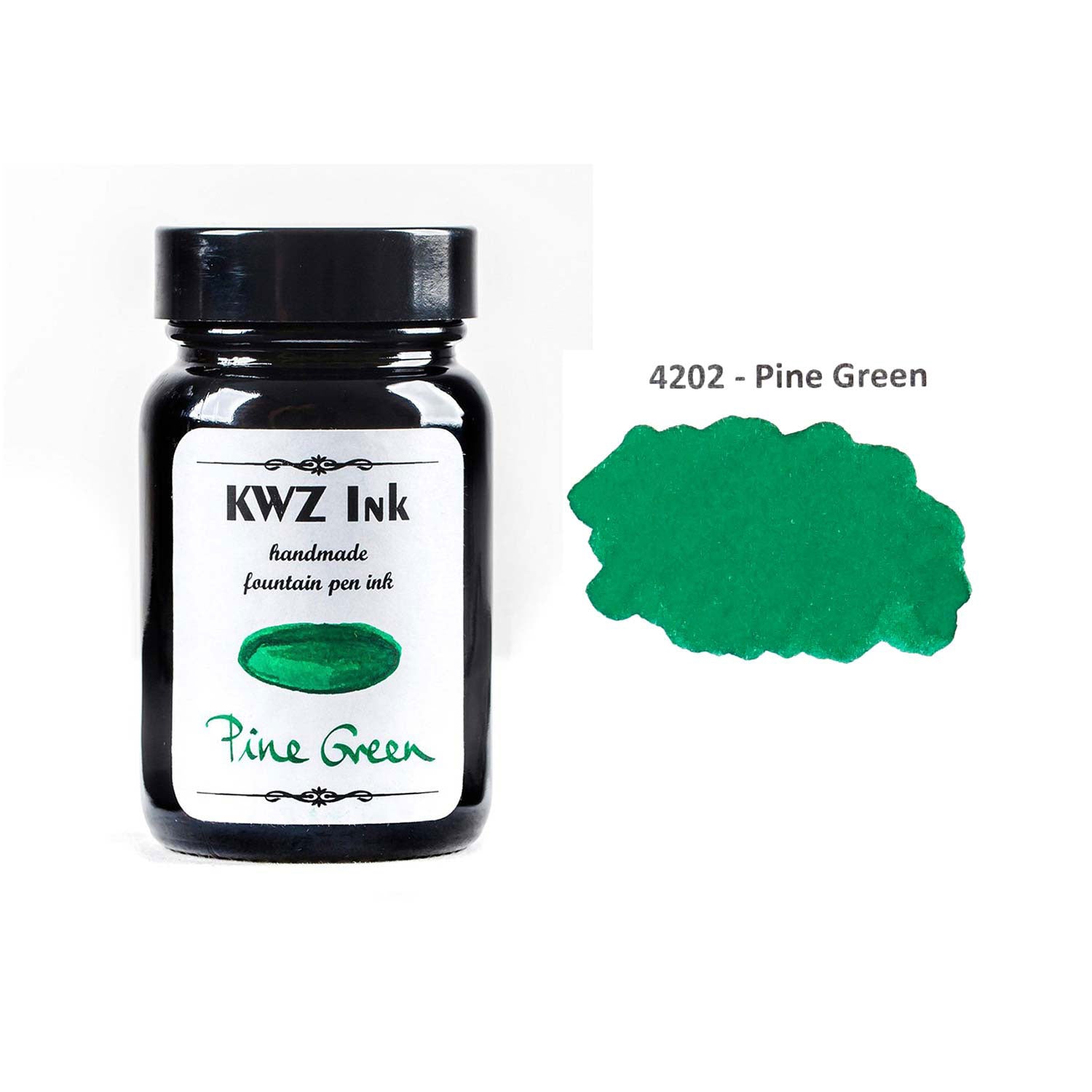 KWZ Standard Pine Green Ink Bottle 60ml Makoba