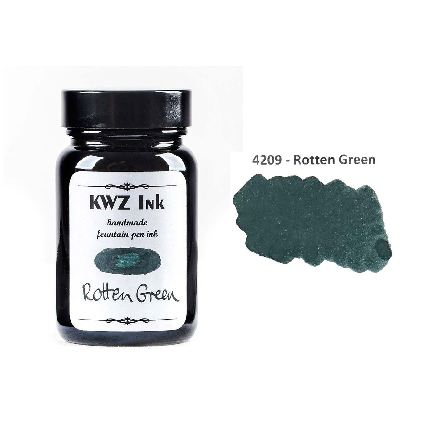 KWZ Standard Rotten Green Ink Bottle - 60ml