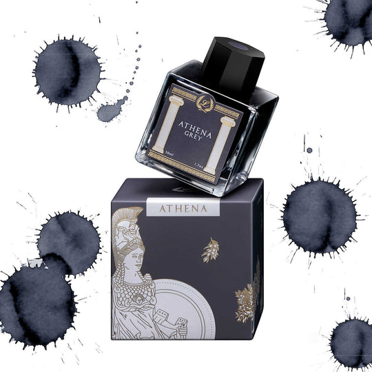 Laban Greek Mythology II Ink Bottle, Athena Grey - 50ml