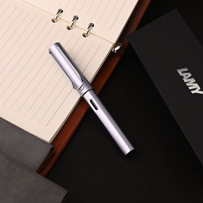 Lamy AL-star Fountain Pen - White Silver (Special Edition)