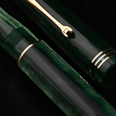 Leonardo Momento Zero Fountain Pen - Green Alga GT 12