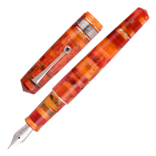 Leonardo Mosaico Fountain Pen - Mango CT