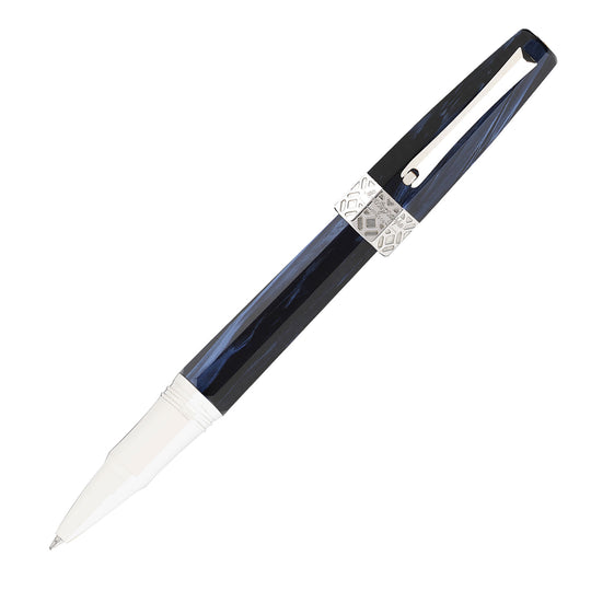 Montegrappa Extra Otto Limited Edition Roller Ball Pen, Dark Blue