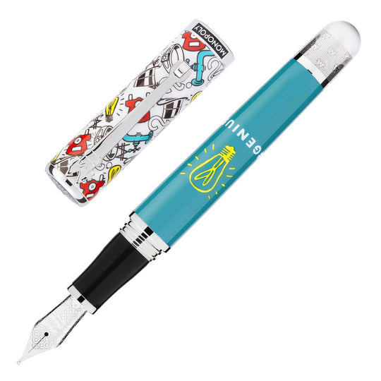 Montegrappa Monopoly Players Fountain Pen - Genius