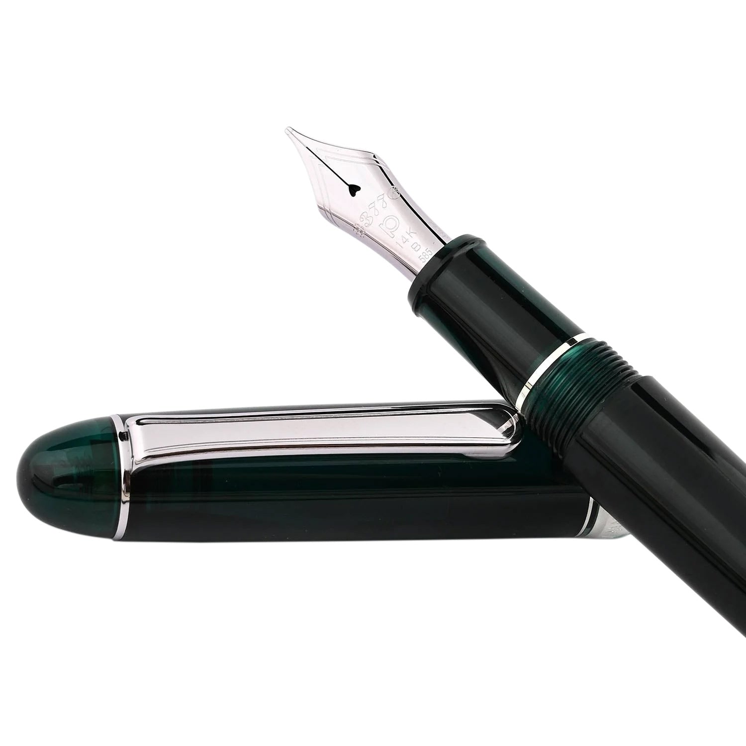 Platinum 3776 Century Fountain Pen Laurel Green CT