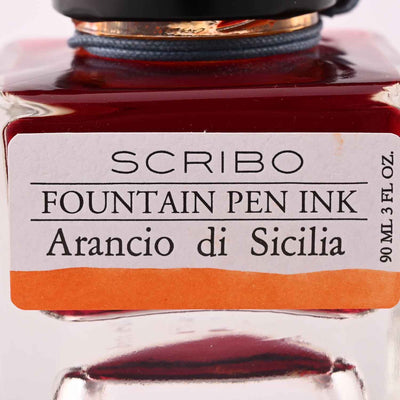 Scribo Arancio Di Sicilia Ink Bottle Orange 90ml 6
