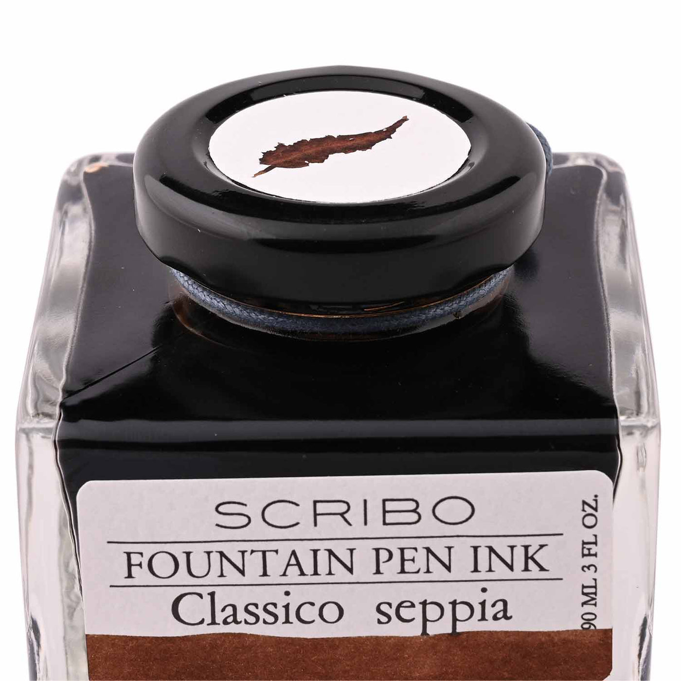 Scribo Classico Seppia Ink Bottle Brown 90ml 4