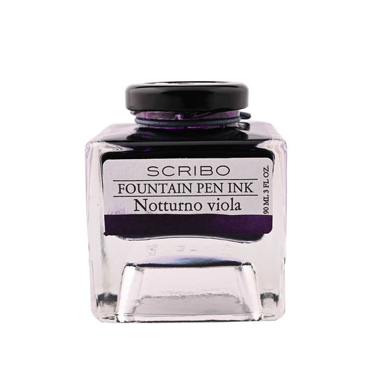 Scribo Notturno Viola Ink Bottle, Violet - 90ml
