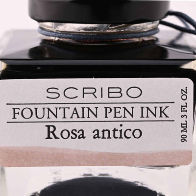 Scribo Rosa Antico Ink Bottle Pink 90ml 5