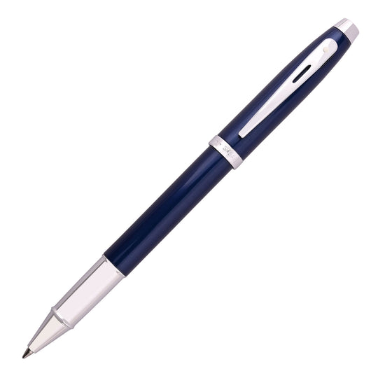 Sheaffer 100 Roller Ball Pen - Glossy Blue CT