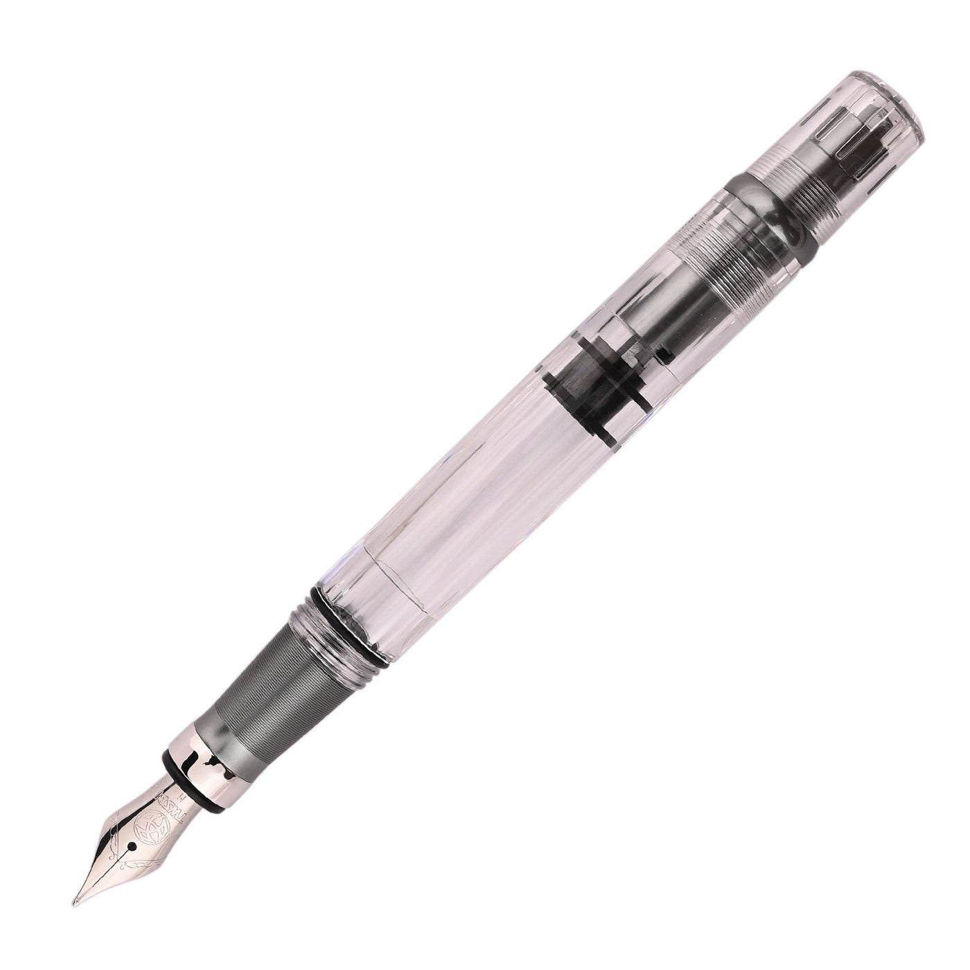 TWSBI Diamond 580ALR Fountain Pen - Nickel Gray 2