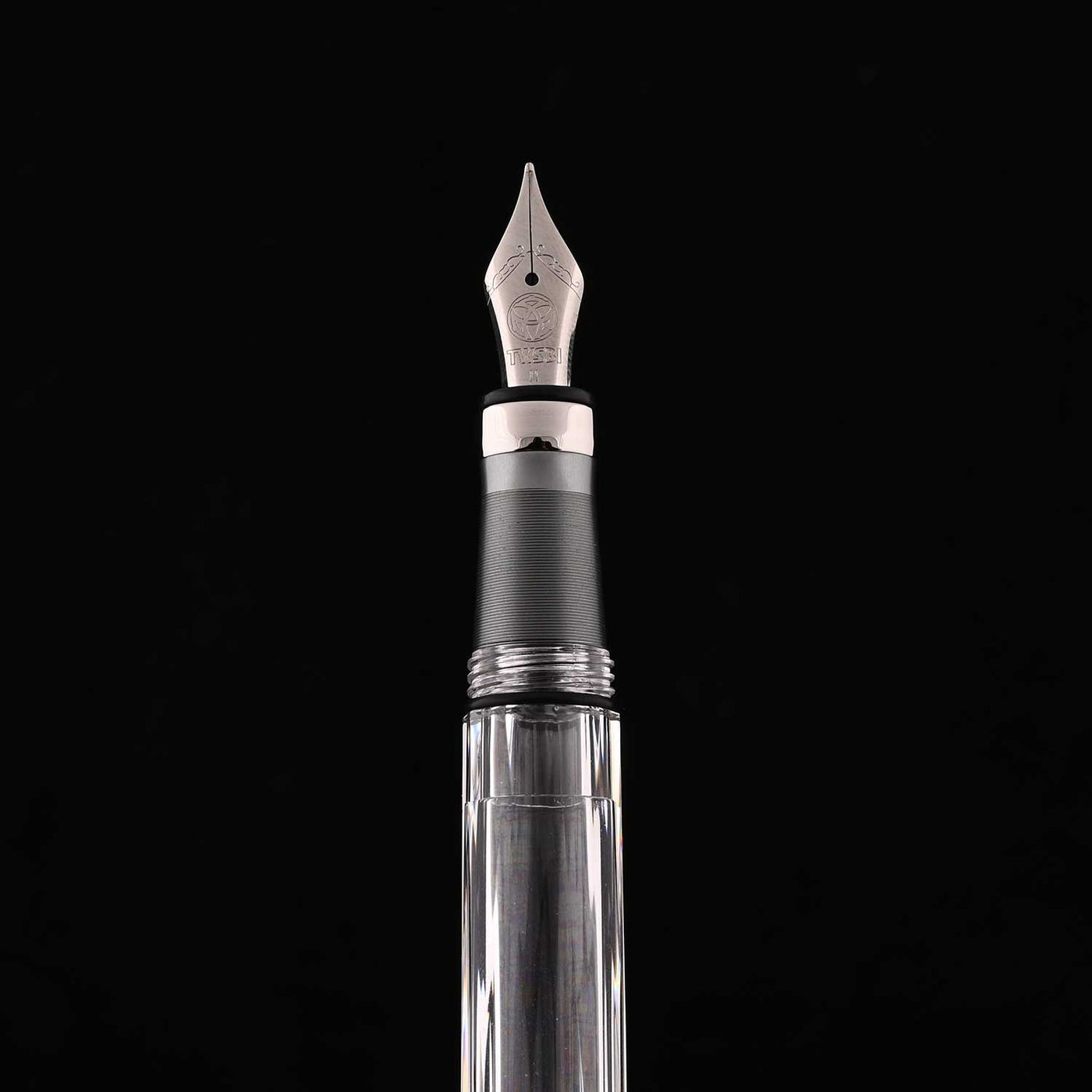 TWSBI Diamond 580ALR Nickel Gray Fountain Pen 13