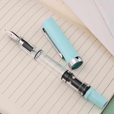 TWSBI Eco-T Fountain Pen - Mint Blue (Special Edition) 6