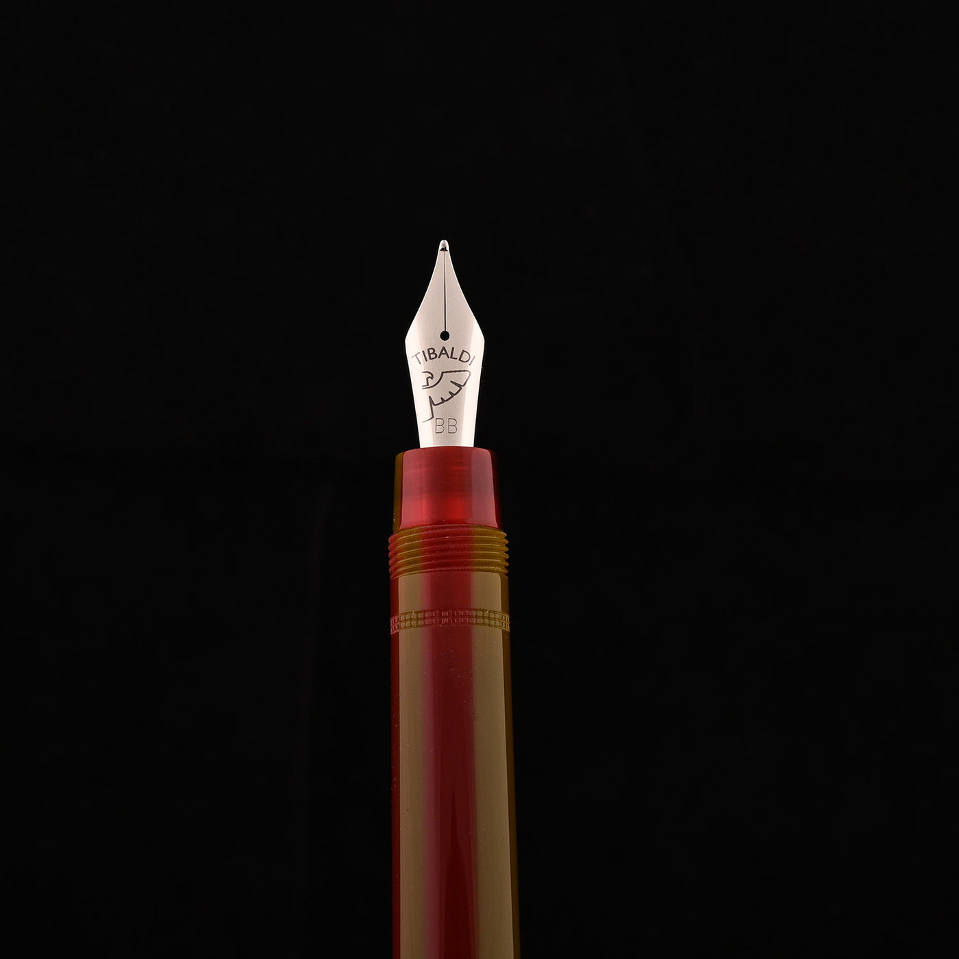 Tibaldi Perfecta Fountain Pen - Baiadera Red 10