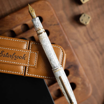 Esterbrook Estie Regular Fountain Pen - Winter White GT