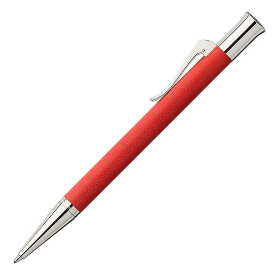Graf Von Faber-Castell Guilloche Ball Pen - India Red