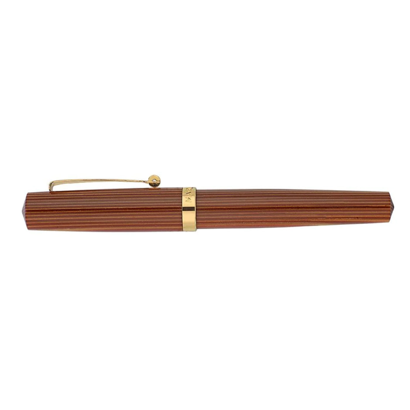 Magna Carta Libertatum Crown Fountain Pen - Red Gold GT