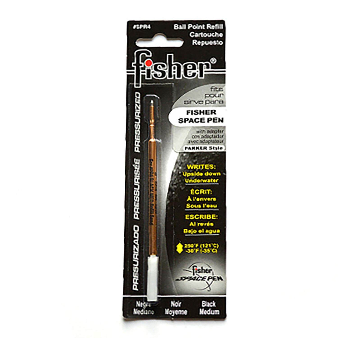 Fisher Space Non Dry Jotter Style Ball Pen Refill Black Medium