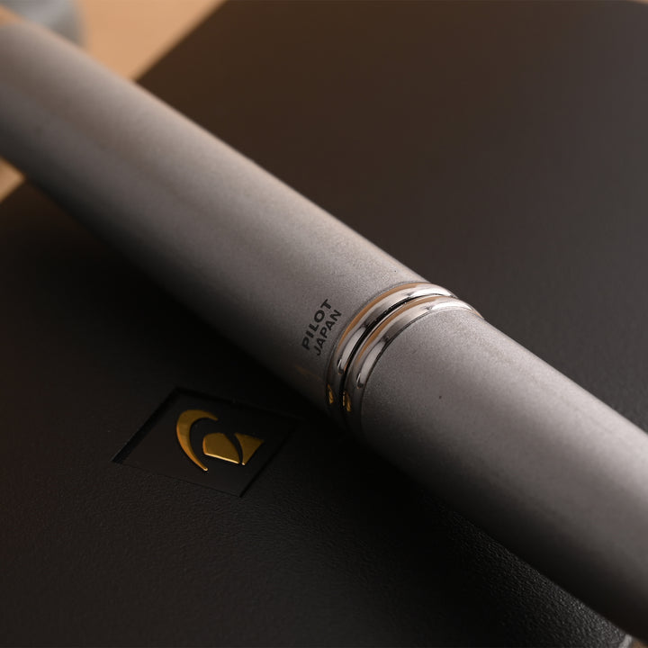 Buy Pilot Capless Silver Fountain Pen | Pilot Retractable