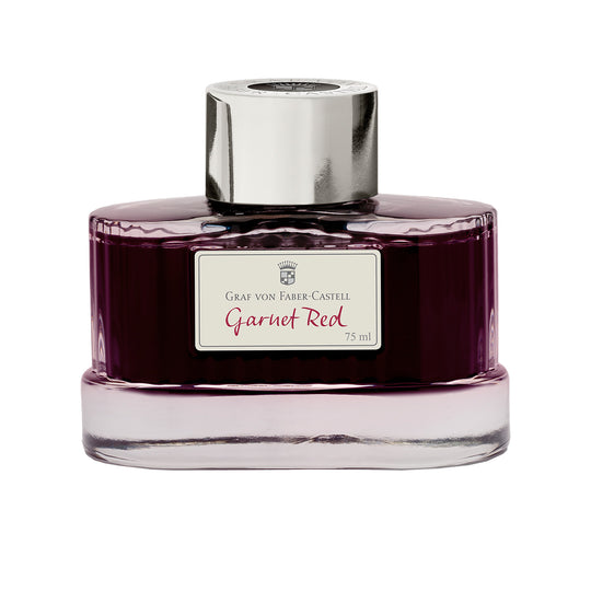 Graf Von Faber-Castell Garnet Red Ink Bottle - 75ml