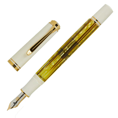 Pelikan M400 Fountain Pen - Tortoiseshell White GT (Special Edition)