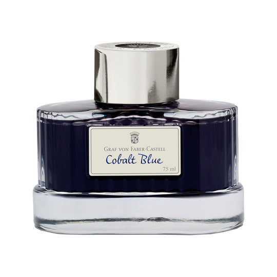 Graf Von Faber-Castell Cobalt Blue Ink Bottle - 75ml