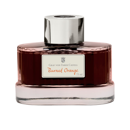 Graf Von Faber-Castell Burned Orange Ink Bottle - 75ml
