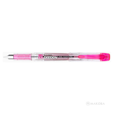 Platinum Preppy Fountain Pen, Pink - Steel Nib