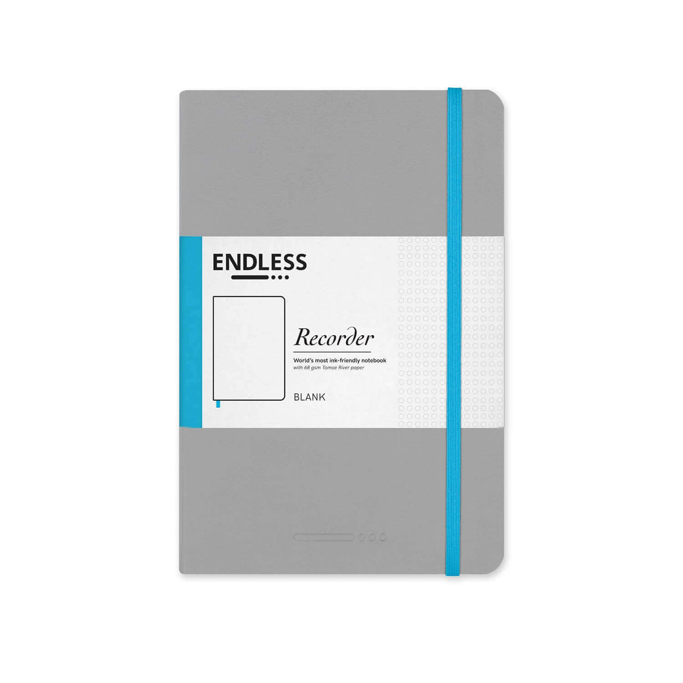 Endless Recorder Mountain Snow Regalia Notebook - A5 Plain 1