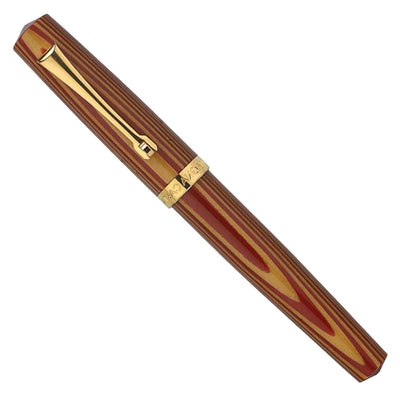 Magna Carta Libertatum Crown Fountain Pen - Red Gold GT