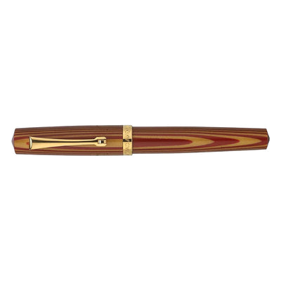 Magna Carta Libertatum Crown Fountain Pen - Red Gold GT