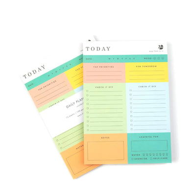 7mm Daily Colorblock Notepad - A5 6