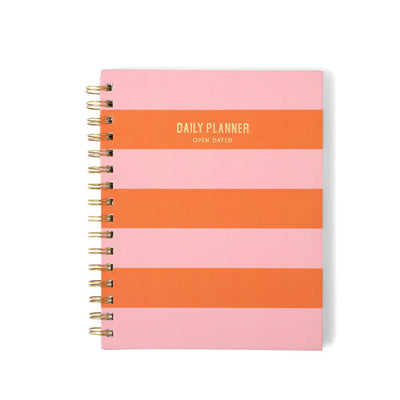 7mm Undated Daily Planner - Blush & Bloom 7