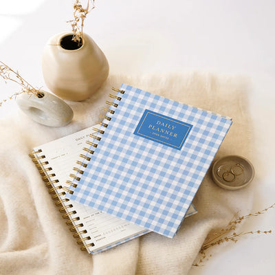 7mm Undated Daily Planner - Checkered Skies 5