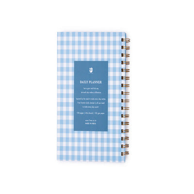 7mm Undated Daily Planner - Checkered Skies 6