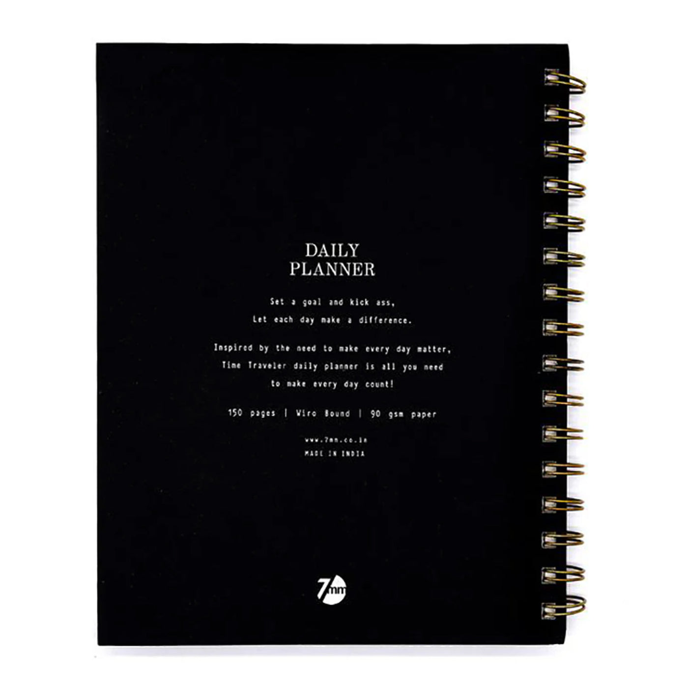 7mm Undated Daily Planner - Squares 6