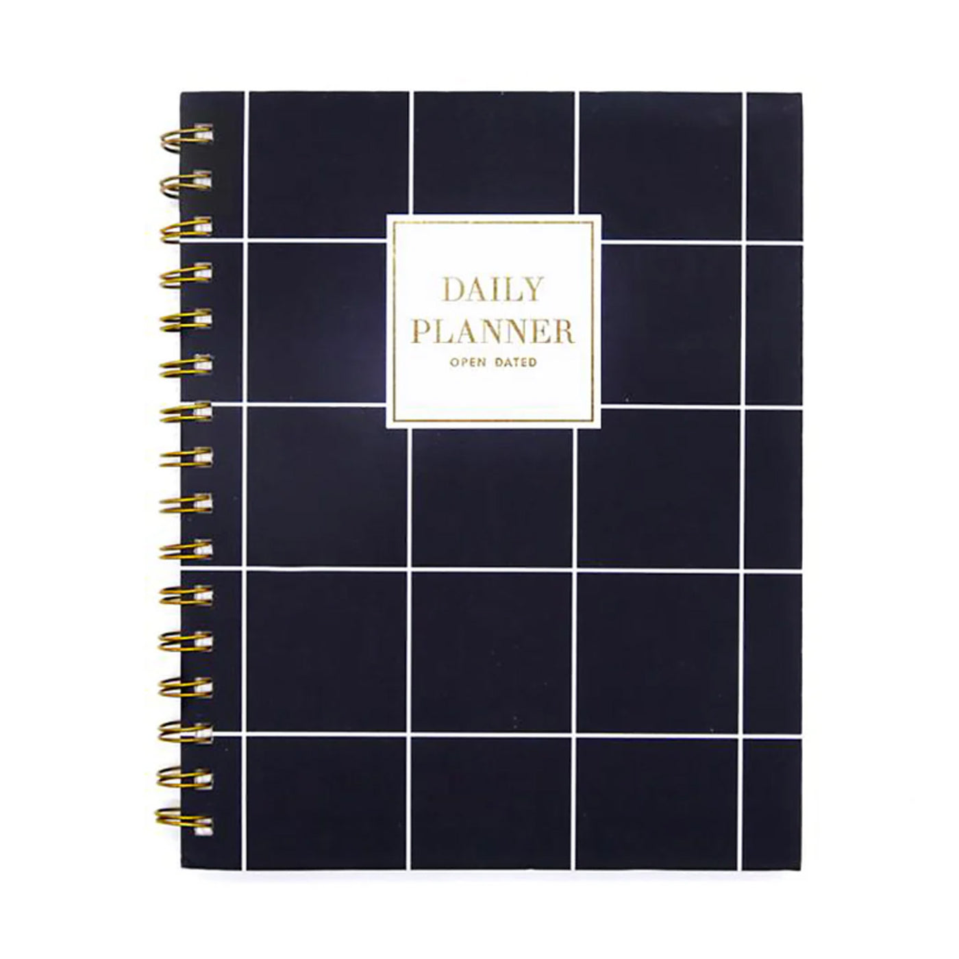 7mm Undated Daily Planner - Squares 7